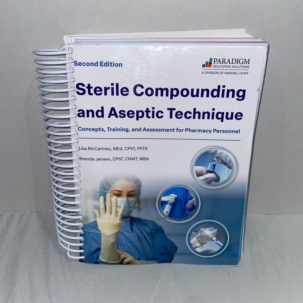 Sterile Compounding and Aseptic Technique 2nd Edition McCartney Jensen Textbook
